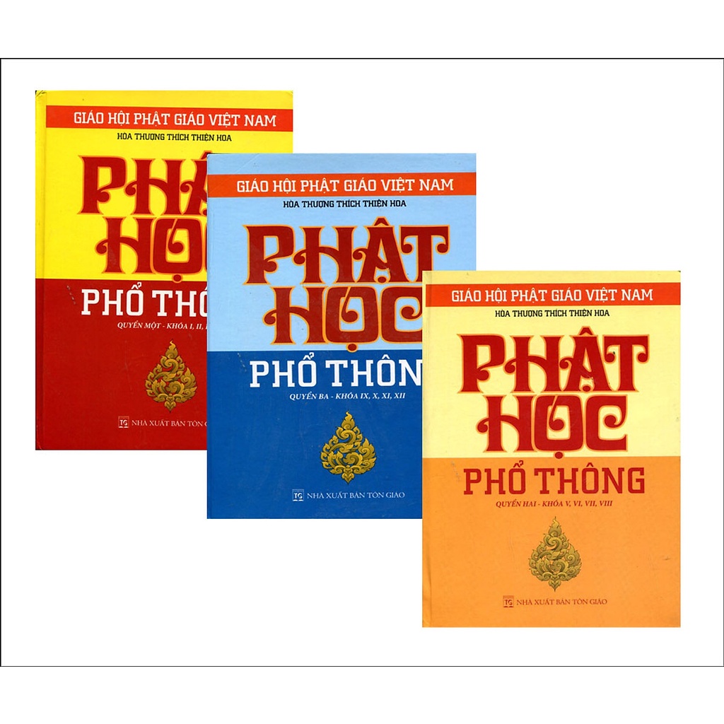 Sách - Phật Học Phổ Thông (Trọn Bộ 3 Tập)