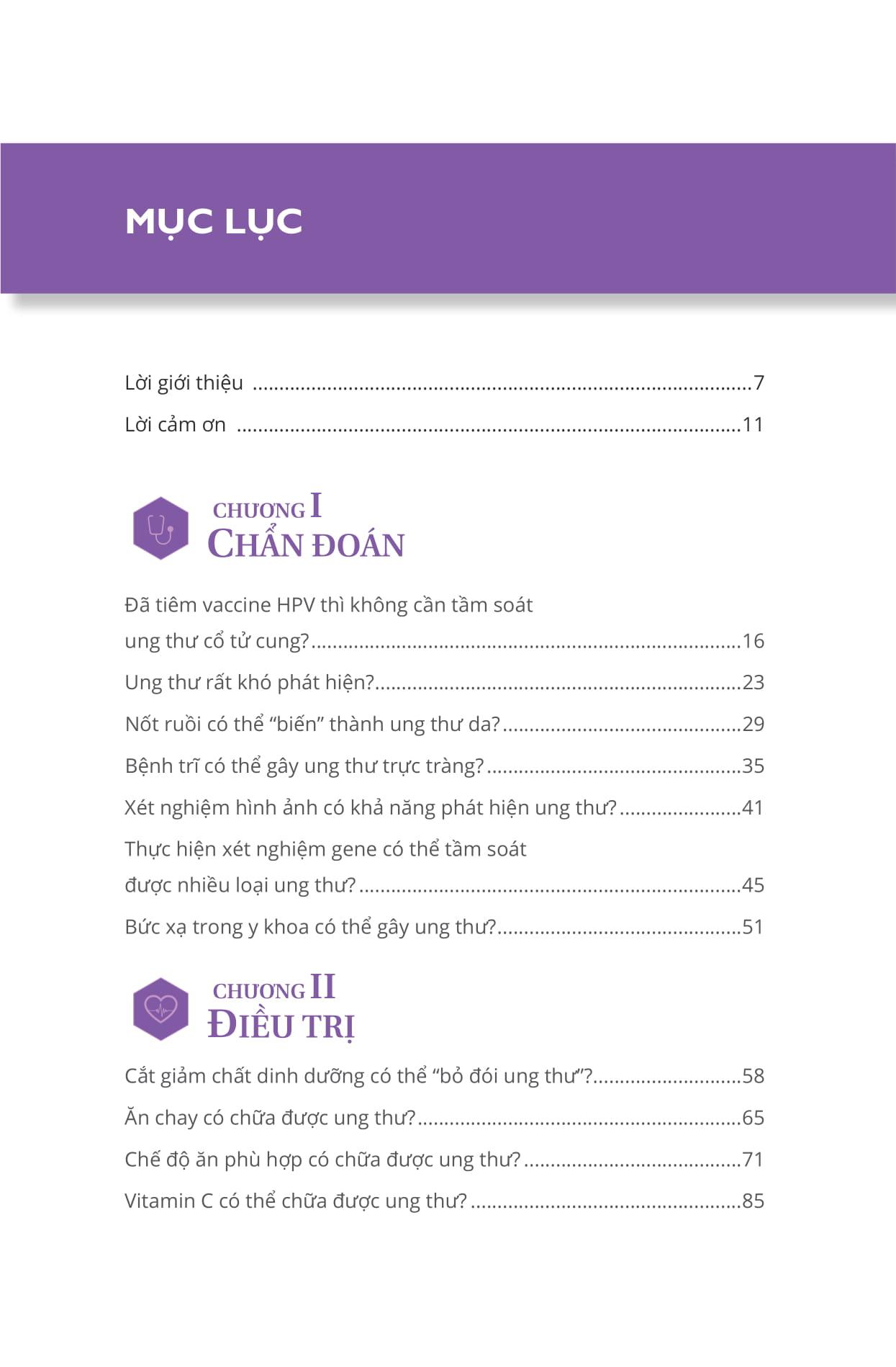 Bộ Sách Ung Thư - Tin Đồn Và Sự Thật (Bộ 2 Cuốn)