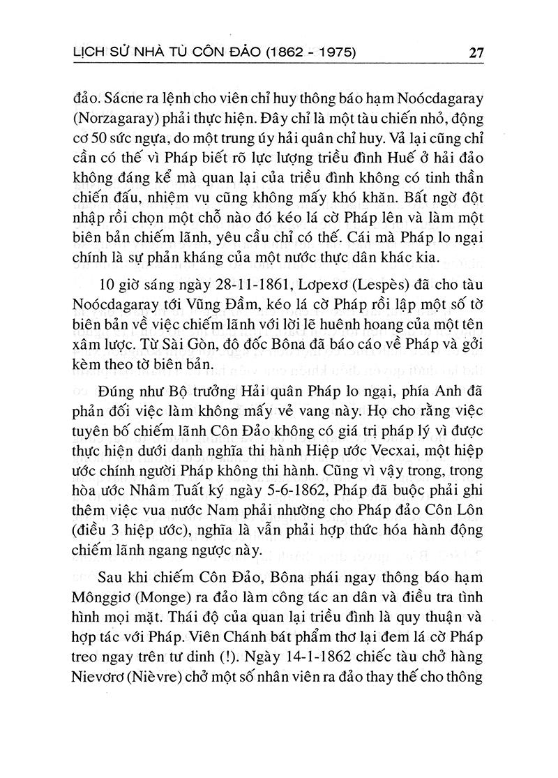 Lịch Sử Nhà Tù Côn Đảo