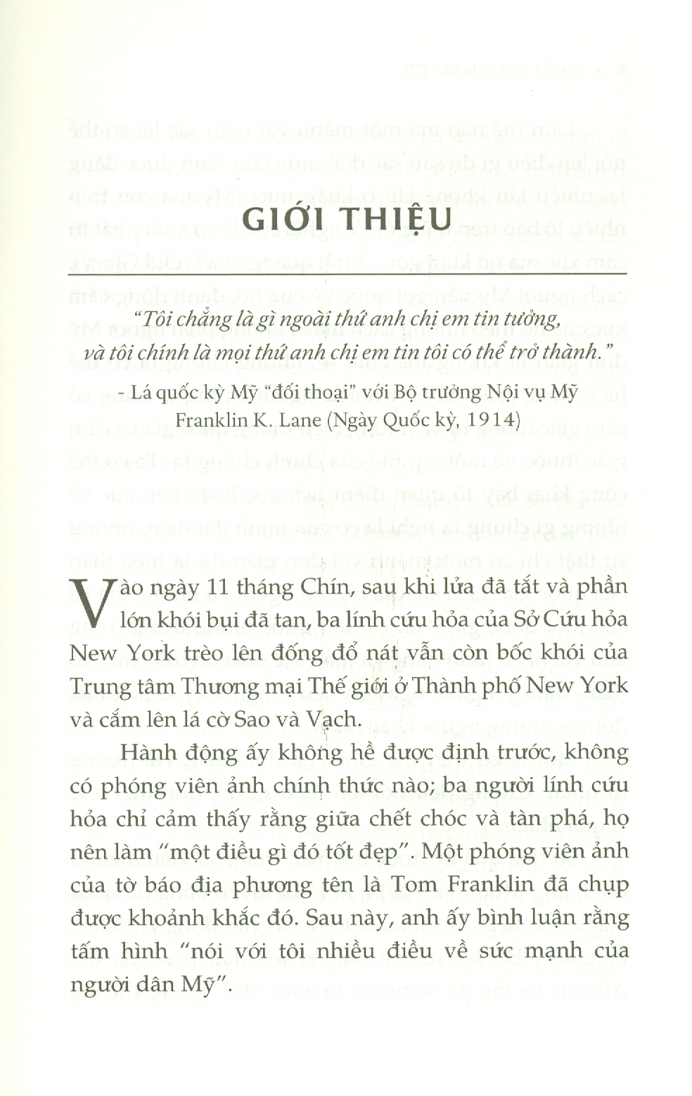 Chết Cho Màu Cờ - Quyền Lực Và Chính Trị Của Những Lá Cờ (Bìa Cứng)