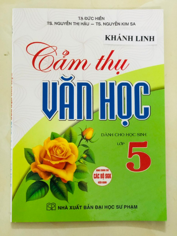 Sách - Cảm Thụ Văn Học Dành Cho Học Sinh Lớp 5