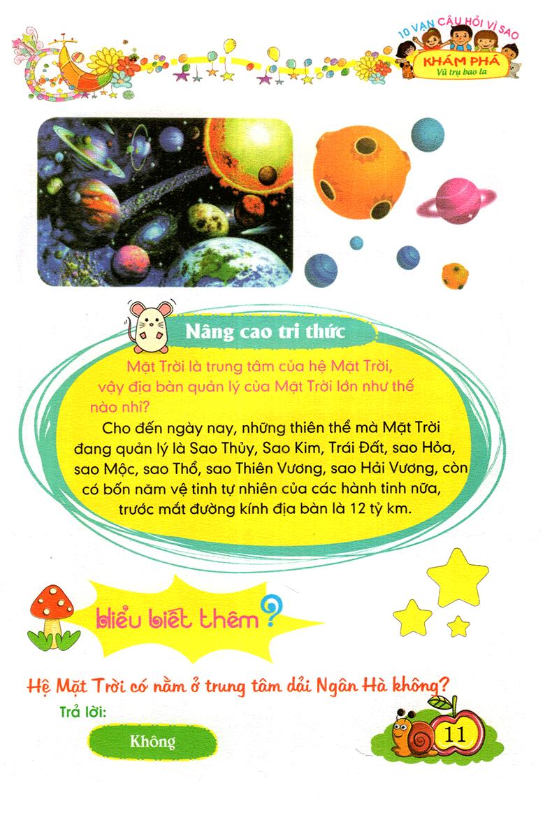 10 Vạn Câu Hỏi Vì Sao - Khám Phá Vũ Trụ Bao La