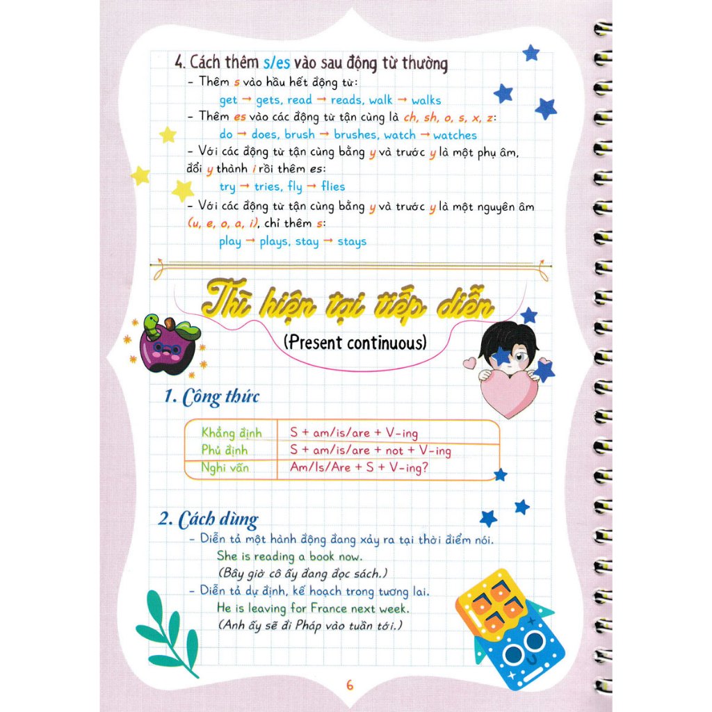 Sách - Notebook English Grade 6 - Tiếng Anh Lớp 6 (Dùng Chung Cho Các Bộ SGK Hiện Hành) - HA