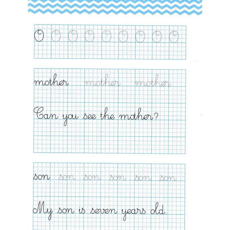 English Handwriting - Vở Tập Viết Tiếng Anh Lớp 2 - Tập 1
