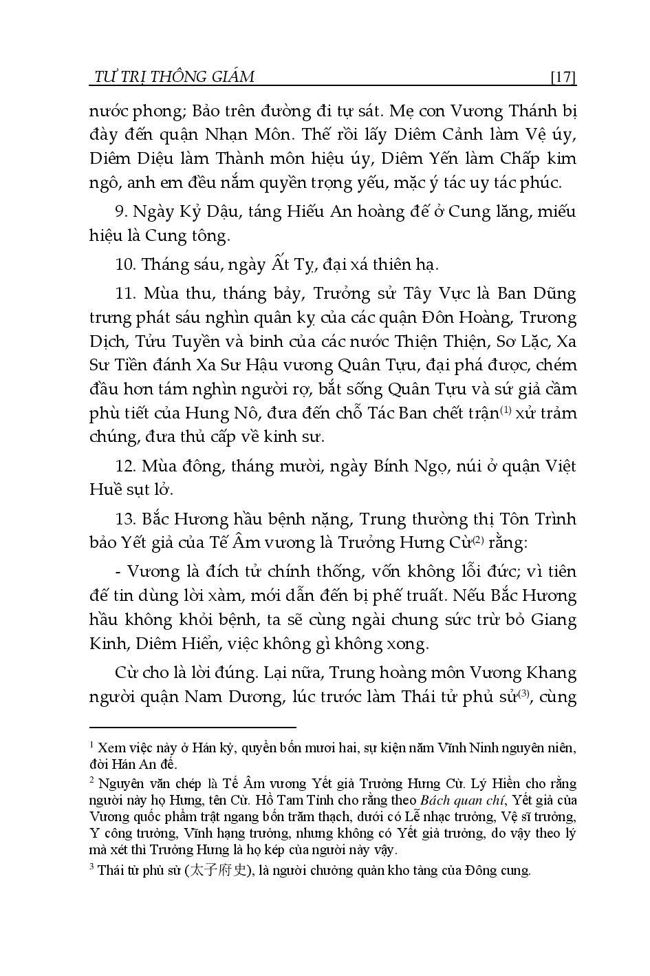 Tư Trị Thông Giám - Tập 4 (Bìa Cứng, Bọc Vải, Phủ Nhũ)