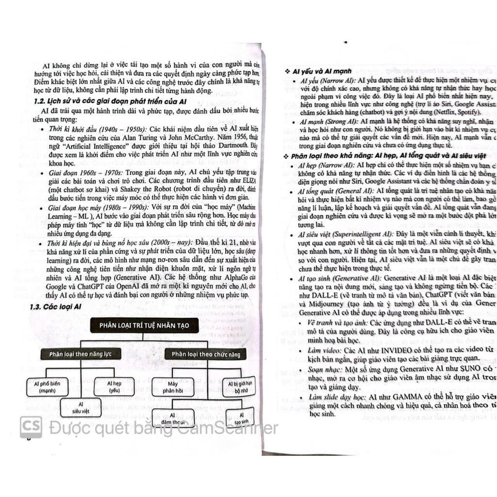 Sách - Ứng dụng trí tuệ nhân tạo (AI) trong dạy và học môn ngữ văn (dành cho giáo viên và học sinh) HA