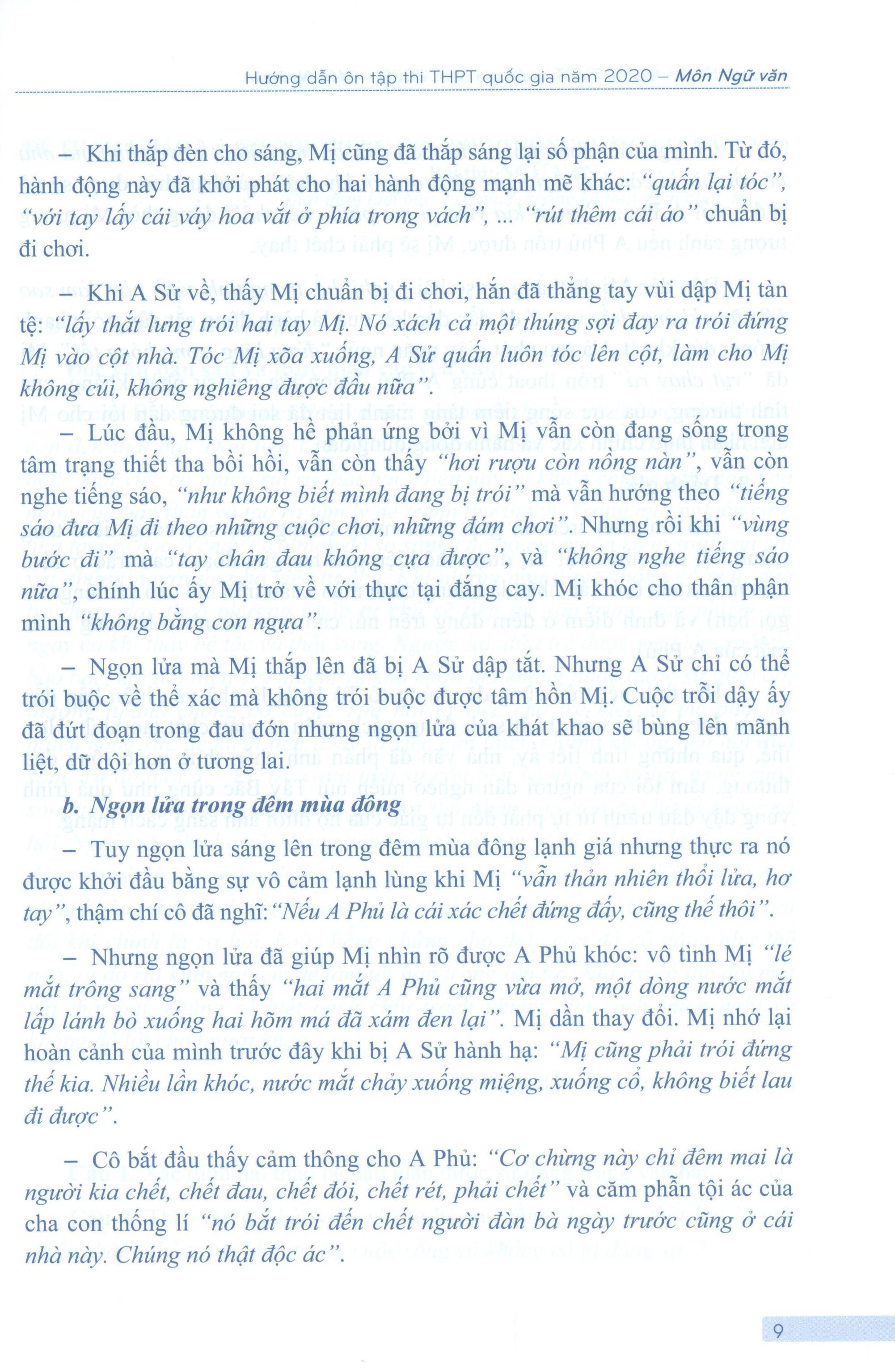Hướng Dẫn Ôn Tập Thi THPT Quốc Gia 2020 Môn Ngữ Văn