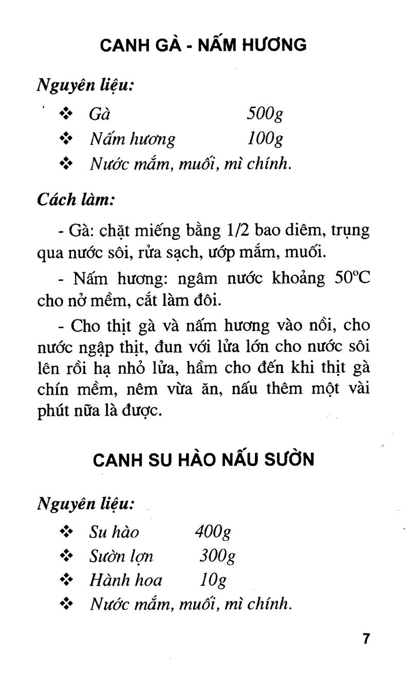 Các Món Canh Ngon (Tái Bản 2016)