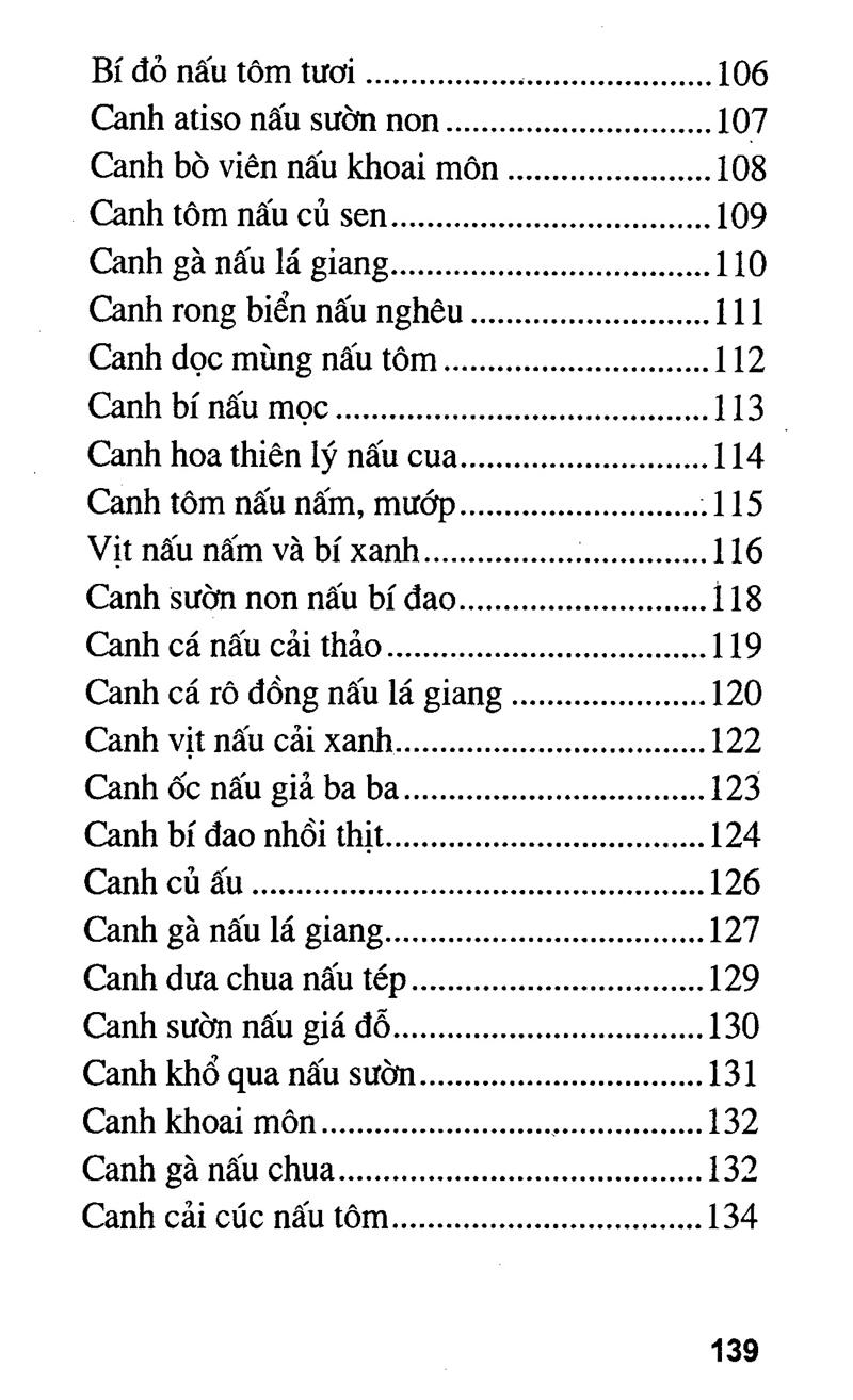 Các Món Canh Ngon (Tái Bản 2016)
