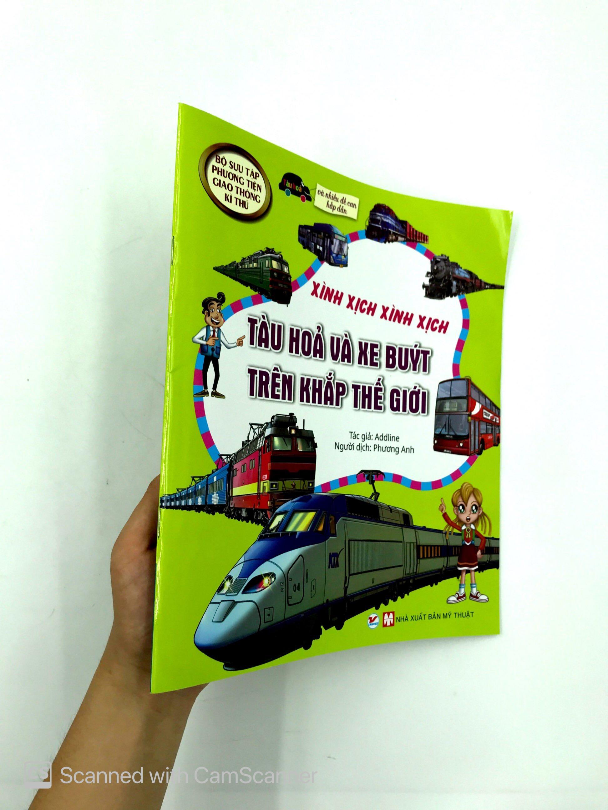 Bộ Sưu Tập Phương Tiện Giao Thông Kì Thú - Tàu Hỏa Và Xe Buýt Trên Khắp Thế Giới
