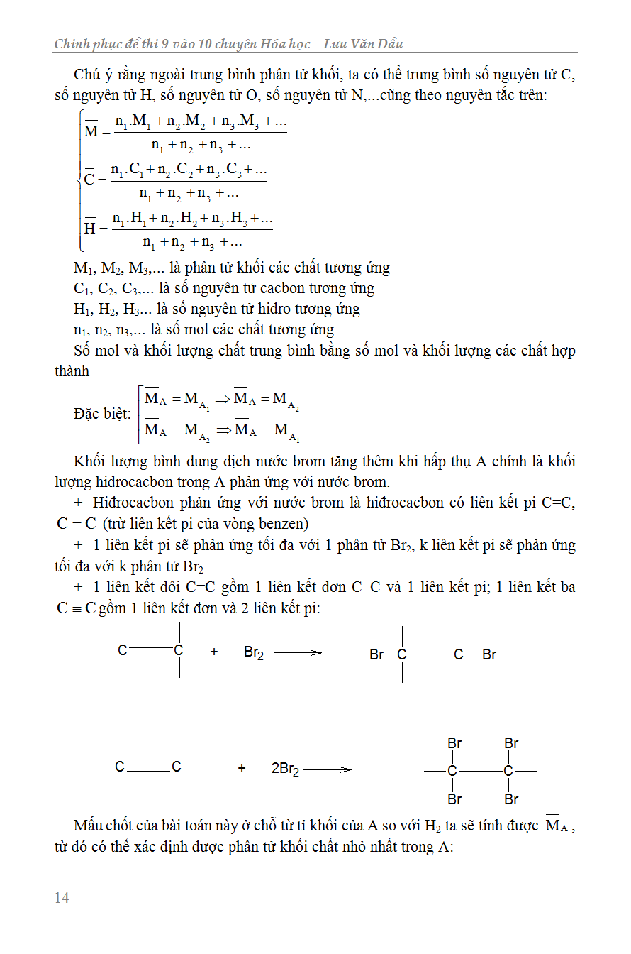Chinh Phục Đề Thi 9 Vào 10 Chuyên Hóa Học - KV