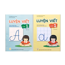 Sách Combo Luyện viết Lớp 1 (Tập 1+Tập 2)