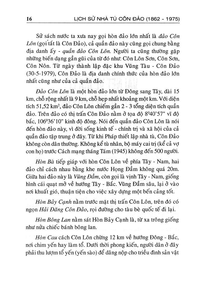 Lịch Sử Nhà Tù Côn Đảo