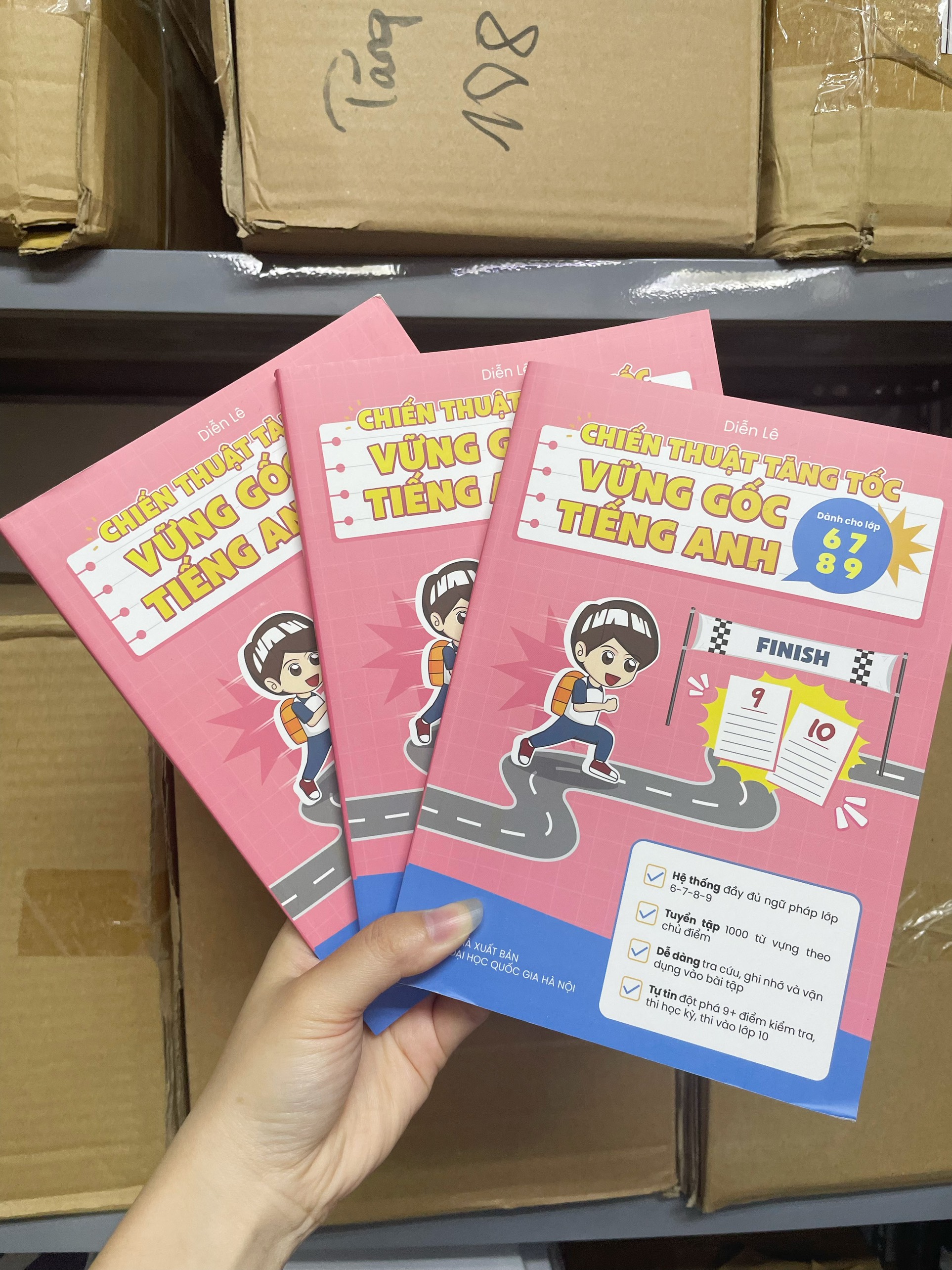 Sách Chiến thuật tăng tốc - vững gốc tiếng Anh dành cho lớp 6,7,8,9