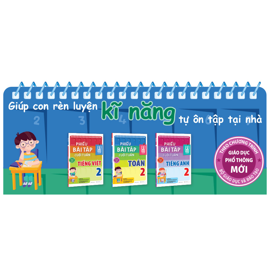 Phiếu bài tập cuối tuần Tiếng anh lớp 2 (Global)