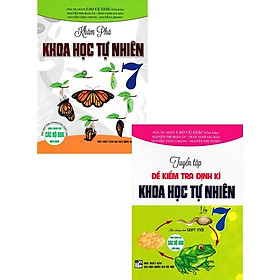 Sách - Khám Phá Khoa Học Tự Nhiên Lớp 7 + Tuyển Tập Đề Kiểm Tra Định Kì Khoa Học Tự Nhiên Lớp 7 - Hồng Ân