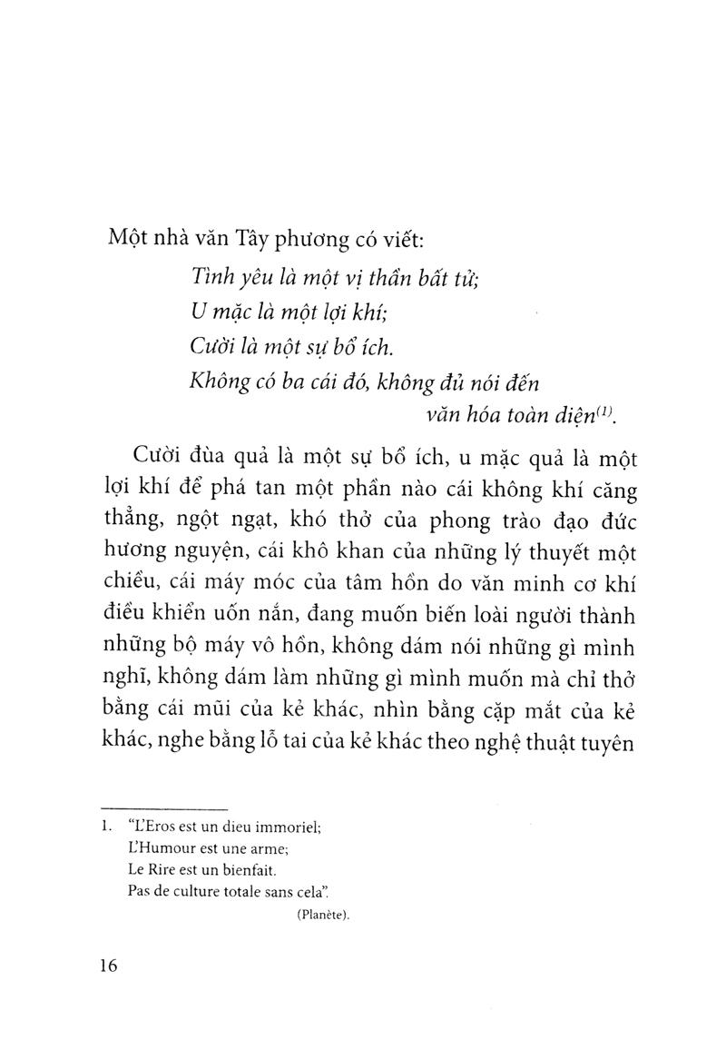 Cái Cười Của Thánh Nhân (Ts Thu Giang)(Tái Bản)