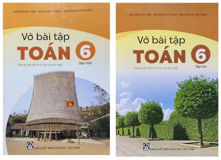 Sách - Vở bài tập Toán lớp 6.7.8.9 tập 1+2 (Kết nối tri thức với cuộc sống)