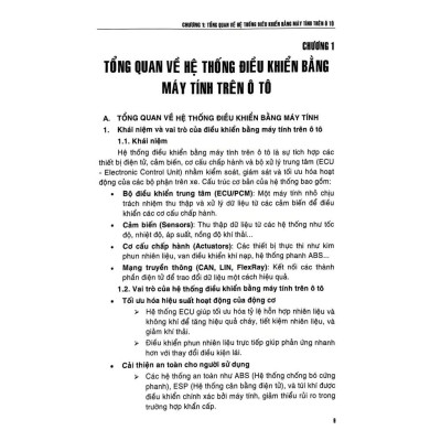 Sách - Chuẩn Đoán, Sửa Chữa, Bảo Trì, Hệ Thống Điều Khiển Bằng Máy Tính Trên Ô Tô ( Lý Thuyết, Thực Hành) - STK