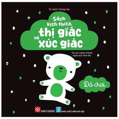Sách - Sách Kích Thích Thị Giác Và Xúc Giác - Đồ Chơi - Bìa Cứng