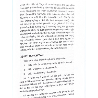 Sổ Tay Tự Luyện Tập Yoga - Tác Giả  Hà Khiết (Tái Bản) - Vanlangbooks