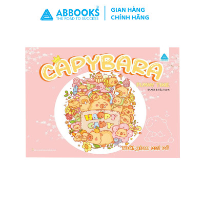 Sách - Capypara - Funny Time - Thời gian vui vẻ