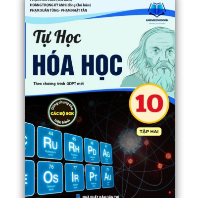 Sách - Combo Tự học hóa học 10 - tập 1 + 2 theo chương trình GDPT mới (TH)
