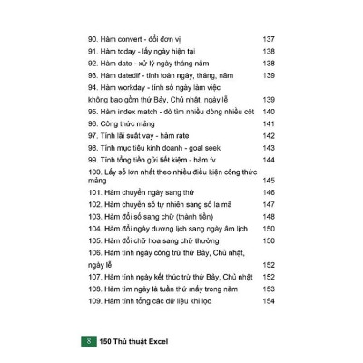 150 Thủ Thuật Excel - Ứng Dụng Văn Phòng
