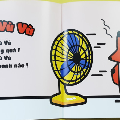 Sách Cho Bé Ehon Cáo Ken Và Đồ Vật - Lộp Bộp Lộp Bộp