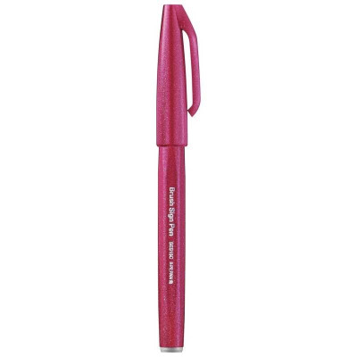 Bút Lông Màu Nước Pentel SES15C-B2 - Đỏ Tía