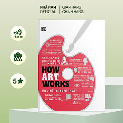 Sách - How art works - Hiểu hết về nghệ thuật (DK) (Nhã Nam Official)