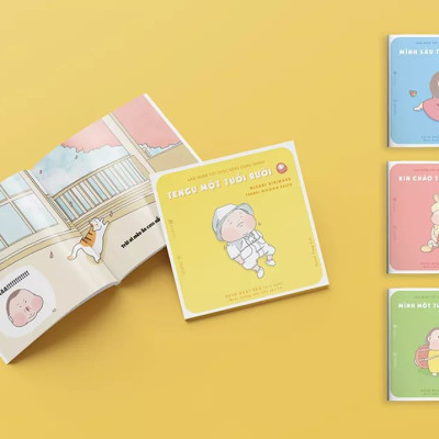 Combo 15 cuốn Ehon dành cho bé từ 0 tuổi. Ehon nuôi dưỡng tâm hồn trẻ (Chiếc miệng trời đêm - Cáo Ken - Moi Moi - Đồ vật - Tengu)