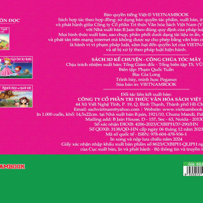 Sách 3D Kể Chuyện - CÔNG CHÚA TÓC MÂY