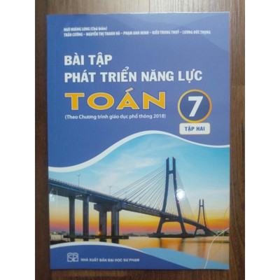 Sách - Combo Bài tập phát triển năng lực toán 7 tập 1 + 2 ( Kết Nối PB2 )