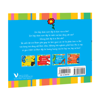 Sách cho bé - Đuôi Của Ai Thế Nhỉ? - Whose tail? - Bộ Sách Lật Mở Khám Phá Song Ngữ - Dành cho trẻ 0-4 tuổi