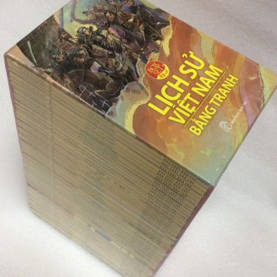 Lịch Sử Việt Nam Bằng Tranh- Trọn Bộ - Boxset 53 Cuốn