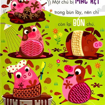 Sách Tương Tác Thông Minh - Đừng Chạm Vào Lợn Con Lem Nhem