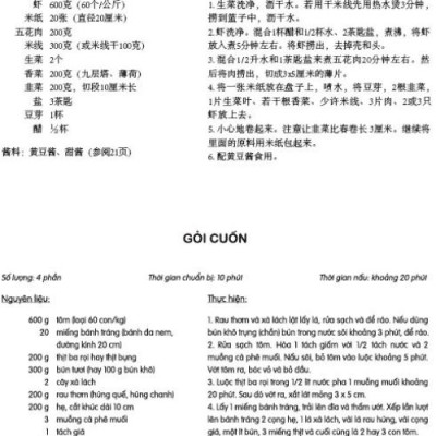 Những Món Ngon Việt Nam - Song Ngữ Hoa (Giản Thể) - Việt