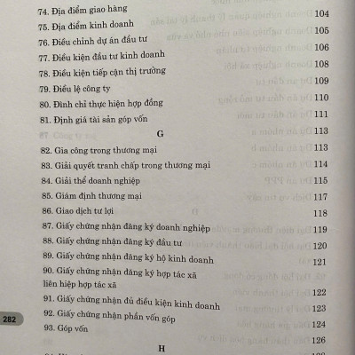 Thuật Ngữ Pháp Lý Trong Lĩnh Vực Thương Mại và Đầu Tư