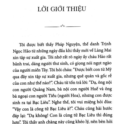 Ân Tình - Tu Học Theo Con Đường Của Thiền Sư Thích Nhất Hạnh