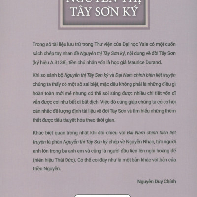 Nguyễn Thị Tây Sơn Ký