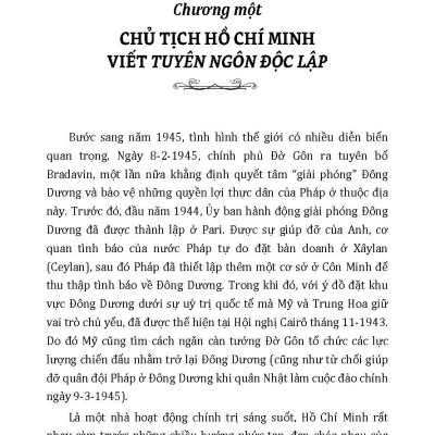 Kỷ Niệm 80 Năm Quốc Khánh Nước Cộng Hòa Xã Hội Chủ Nghĩa Việt Nam: Tuyên Ngôn Độc Lập Năm 1945 - Ý Nghĩa, Giá Trị Và Sự Trường Tồn