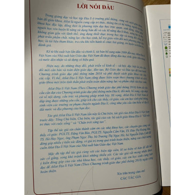 Sách - Atlat Địa Lí Việt Nam của NXB giáo dục Việt Nam (Theo CTGDPT 2018)