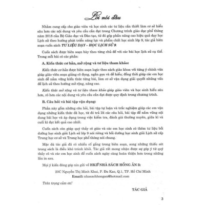 Sách - Tư Liệu Dạy Học - Lịch Sử + Địa Lí Lớp 9 - Dùng Chung Cho Các Bộ SGK Hiện Hành - Hồng Ân