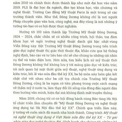 Mỹ Thuật Và Nghệ Thuật Ứng Dụng Ở Việt Nam Nửa Đầu Thế Kỷ XX  - Từ Góc Nhìn Giáo Dục Nghệ Thuật (Bìa mềm) - Phạm Long, Trần Hậu Yên Thế (Đồng Chủ biên)
