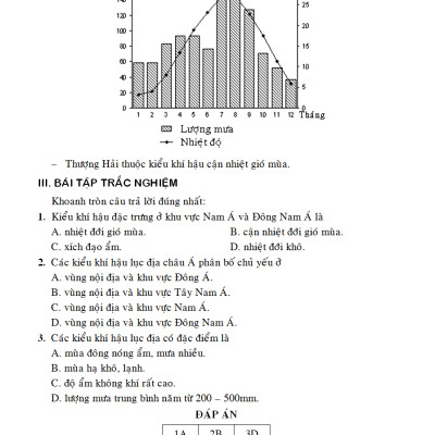 Giải Bài Tập Địa Lí 8 - KV