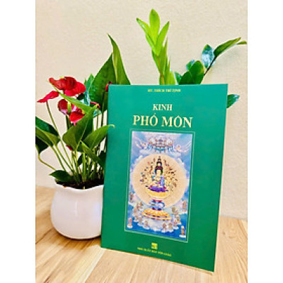 Sách - Kinh Phổ Môn - HT Thích Trí Tinh - Bìa xanh