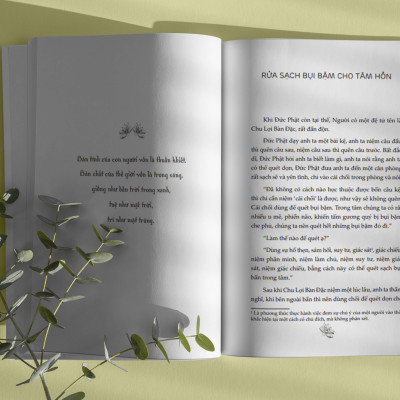 Combo Một Đóa Hoa Tâm - Sách Sách Gieo Một Niệm Lành Và Trồng Một Thiện Tâm ( 2 Cuốn) - Nhà Sách Á Châu Books