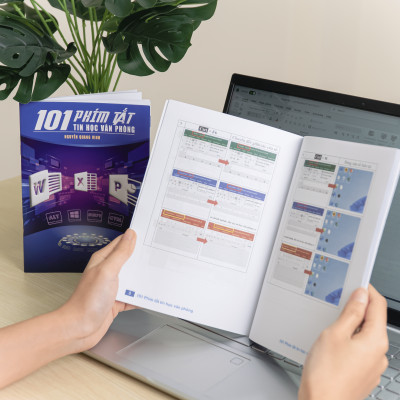 Bộ Sách Excel Ứng Dụng Văn Phòng Và 101 Phím Tắt Bí Quyết Làm Chủ Excel Tin Học Văn Phòng
