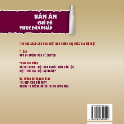 Bản án chế độ thực dân Pháp (Xuất bản lần thứ tám) - Nguyễn Ái Quốc - NXB Chính Trị Quốc Gia Sự Thật 